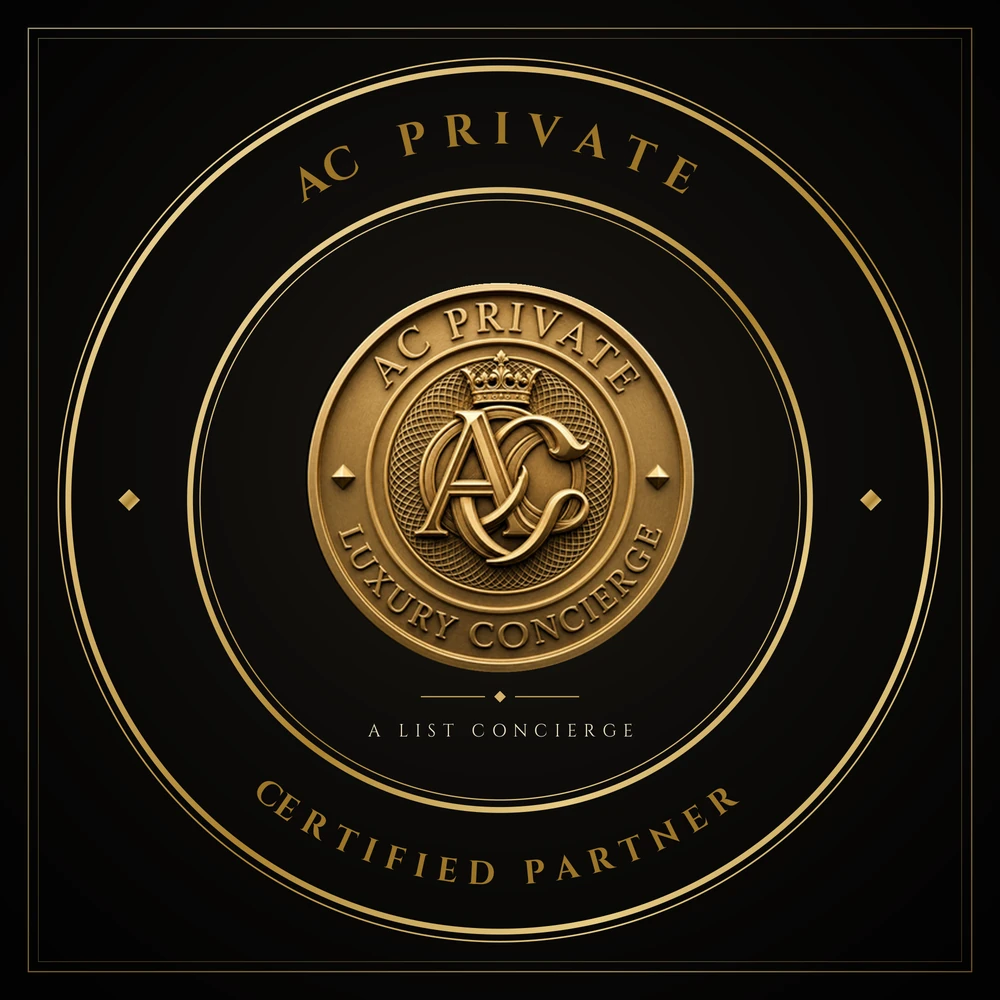 Badge Partenaire Certifié AC PRIVATE - A List concierge