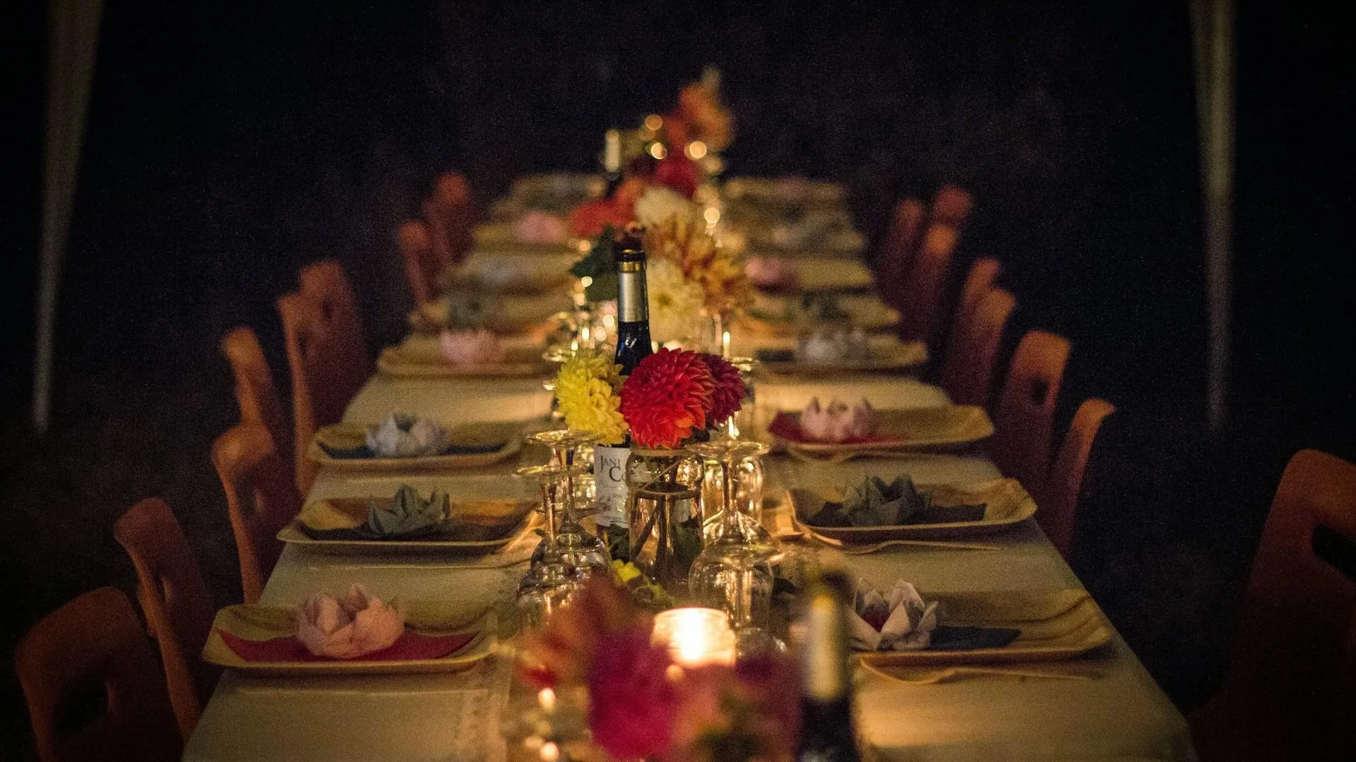 Case study: organization of a private gala for 80 people at Château de Pourtalès