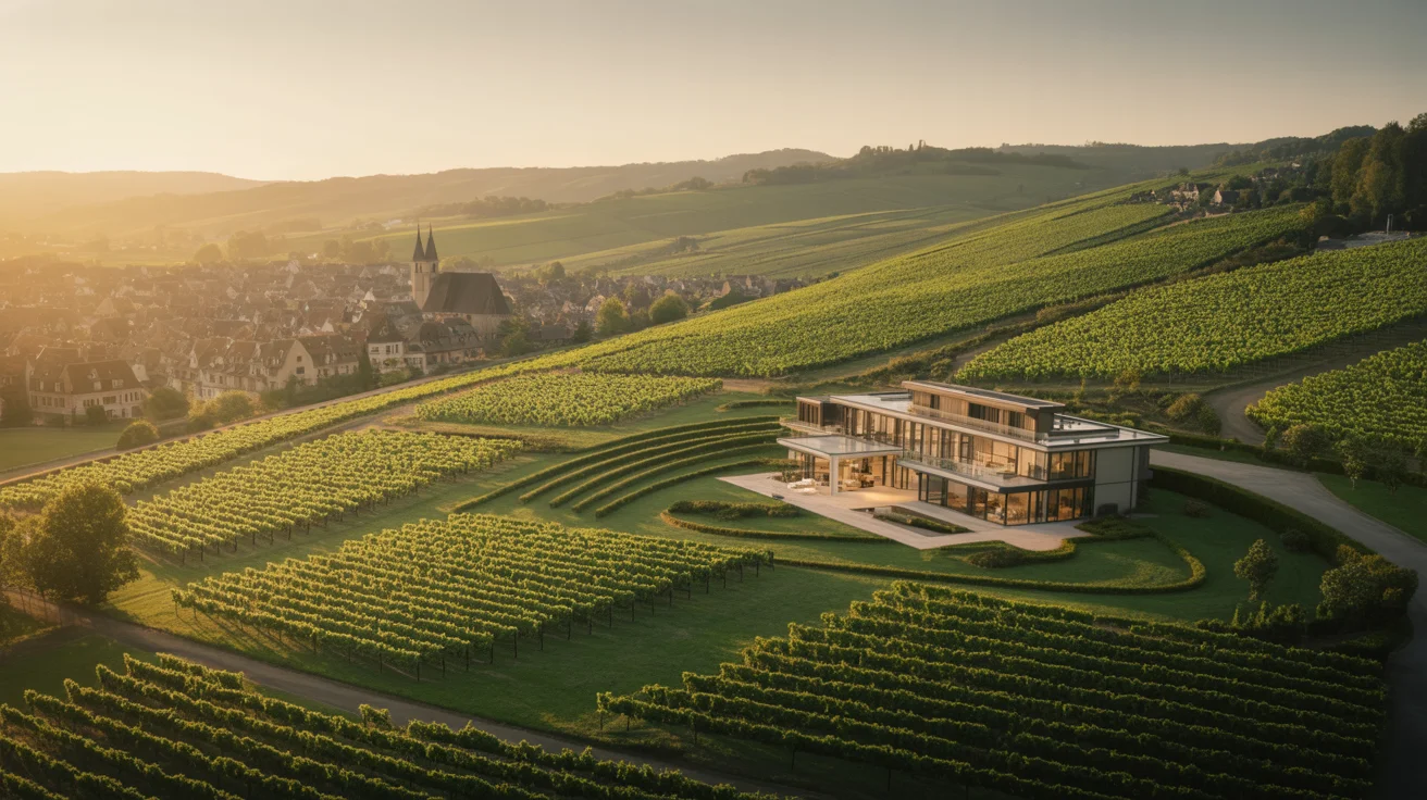 Invest in a luxury gîte on the Wine Route