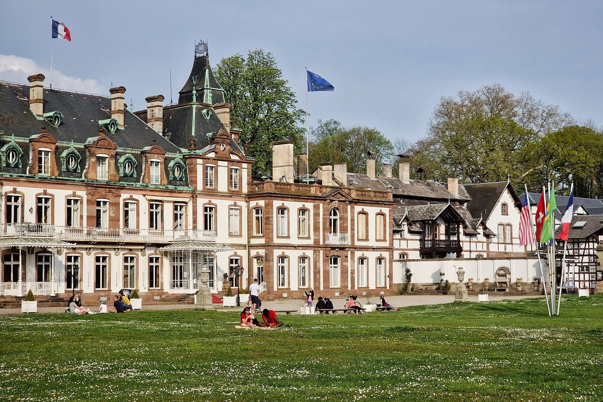Case study: organization of a private gala for 80 people at Château de Pourtalès